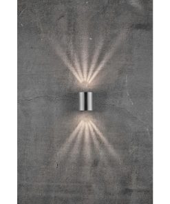 Nordlux Canto 2 Outdoor Wall Light Stainless Steel (JE737)
