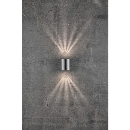 Nordlux Canto 2 Outdoor Wall Light Stainless Steel (JE737)