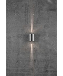 Nordlux Canto 2 Outdoor Wall Light Stainless Steel (JE737)