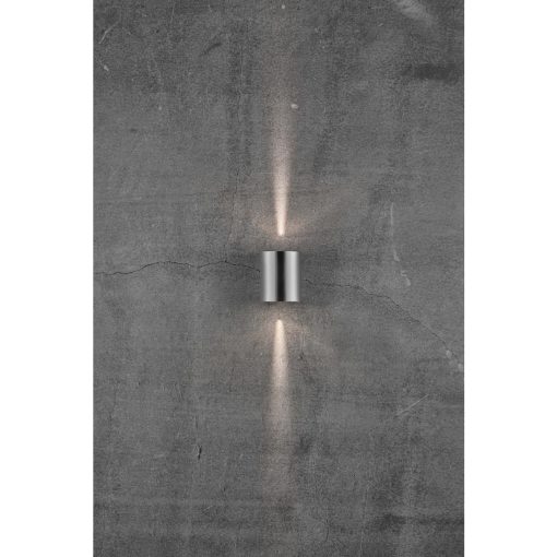 Nordlux Canto 2 Outdoor Wall Light Stainless Steel (JE737)