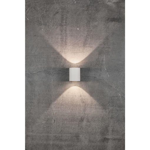 Nordlux Canto 2 Outdoor Wall Light White (JE738)