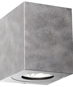 Nordlux Canto Kubi 2 Outdoor Wall Light Galvanised (JE740)