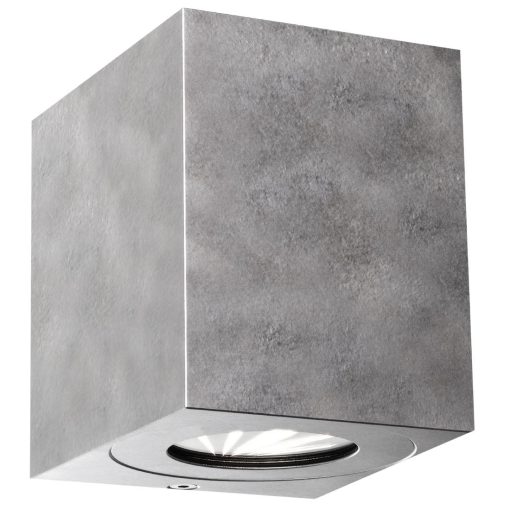 Nordlux Canto Kubi 2 Outdoor Wall Light Galvanised (JE740)