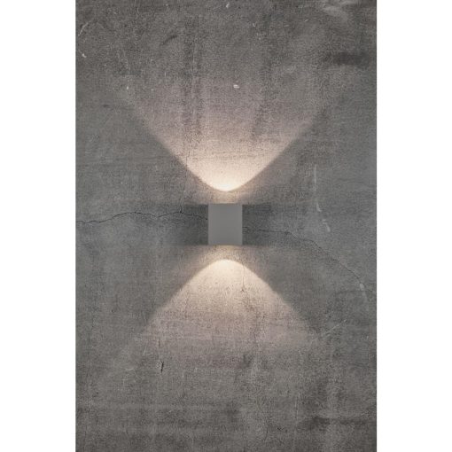 Nordlux Canto Kubi 2 Outdoor Wall Light Grey (JE741)