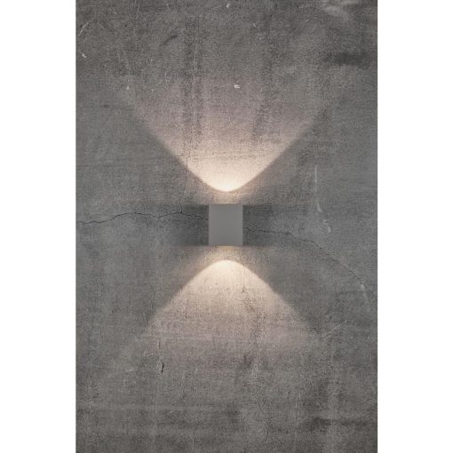 Nordlux Canto Kubi 2 Outdoor Wall Light Grey (JE741)