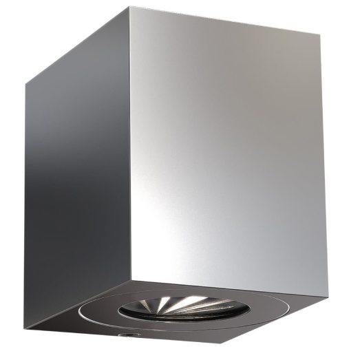 Nordlux Canto Kubi 2 Outdoor Wall Light Stainless Steel (JE742)