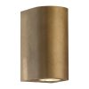 Nordlux Canto Maxi 2 Outdoor Wall Light Brass (JE745)