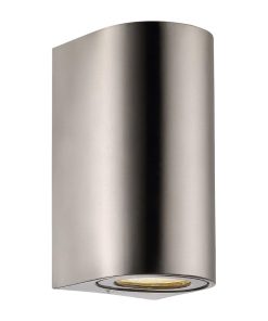 Nordlux Canto Maxi 2 Outdoor Wall Light Stainless Steel (JE747)