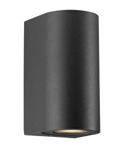 Nordlux Canto Maxi 2 Outdoor Wall Light Seaside Black (JE749)