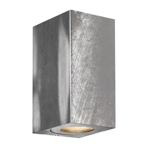 Nordlux Canto Maxi Kubi 2 Outdoor Wall Light Galvanised (JE750)