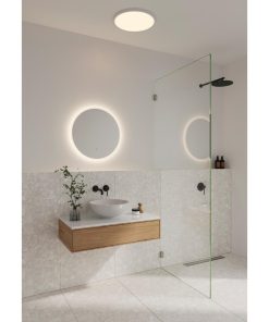 Nordlux Dovina Round Mirror Wall Light Clear (JE753)