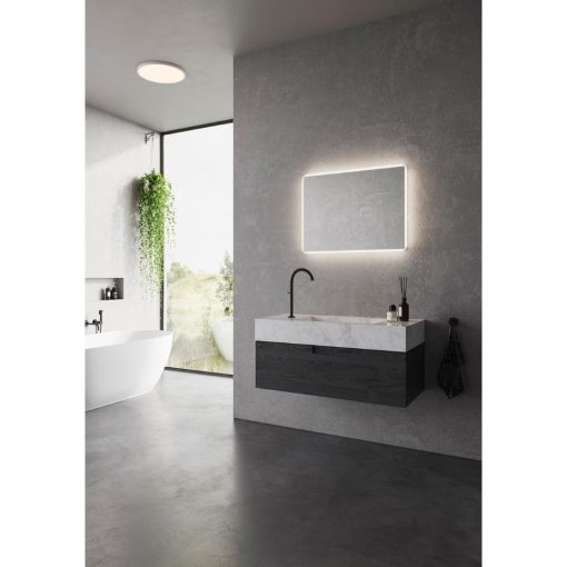 Nordlux Dovina Rectangular Mirror Wall Light Clear (JE754)