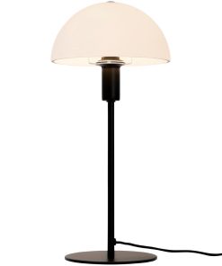 Nordlux Ellen 20 Indoor Table Lamp Black Glass Shade (JE760)