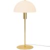 Nordlux Ellen 20 Indoor Table Lamp Brass Glass Shade (JE761)