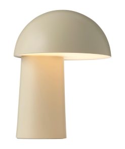 Nordlux Faye Portable Indoor Table Lamp Beige (JE776)
