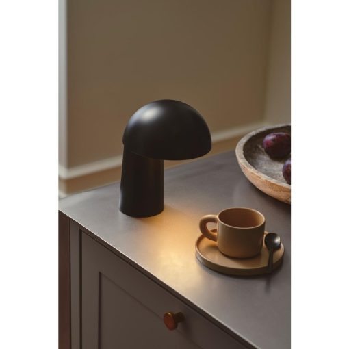 Nordlux Faye Portable Indoor Table Lamp Black (JE777)