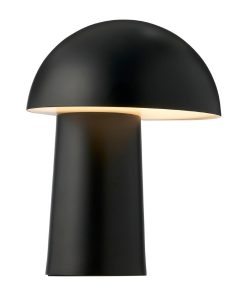 Nordlux Faye Portable Indoor Table Lamp Black (JE777)