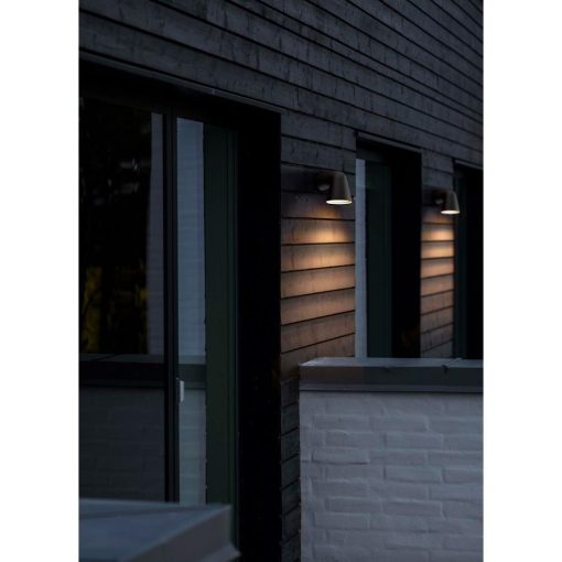 Nordlux Front Single Outdoor Wall Light Black (JE781)