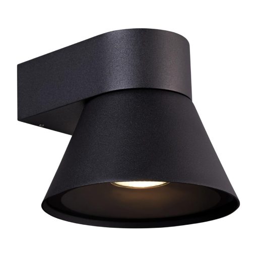 Nordlux Kyklop Cone Outdoor Wall Light Black (JE787)