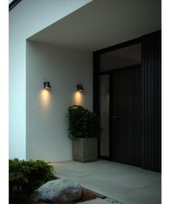 Nordlux Kyklop Cone Outdoor Wall Light Black (JE787)
