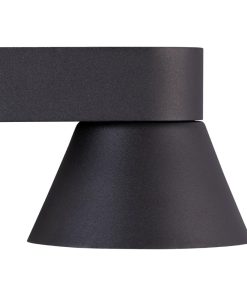 Nordlux Kyklop Cone Outdoor Wall Light Black (JE787)