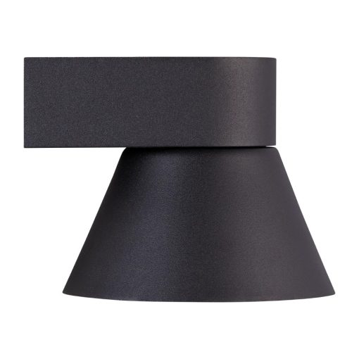Nordlux Kyklop Cone Outdoor Wall Light Black (JE787)