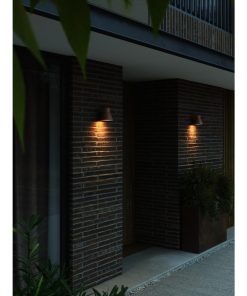 Nordlux Kyklop Cone Outdoor Wall Light Rust (JE788)