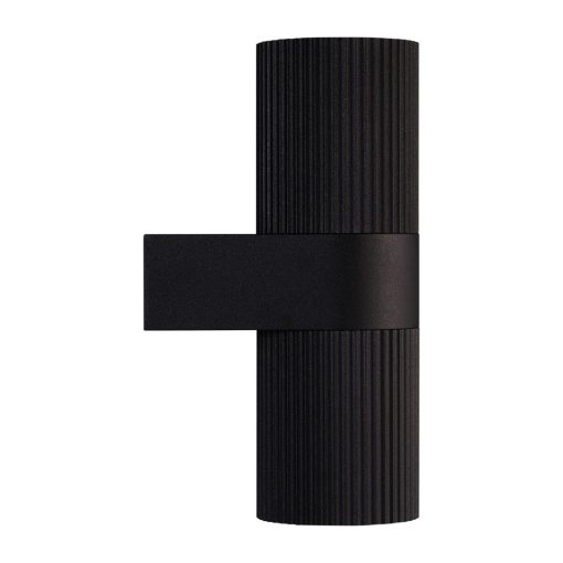 Nordlux Kyklop Ripple Outdoor Wall Light Black (JE789)