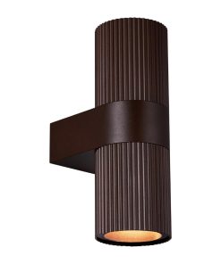 Nordlux Kyklop Ripple Outdoor Wall Light Rust (JE790)