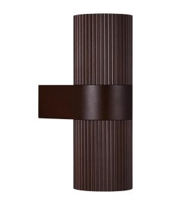 Nordlux Kyklop Ripple Outdoor Wall Light Rust (JE790)