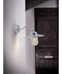 Nordlux Luxembourg Outdoor Wall Light Galvanised (JE794)