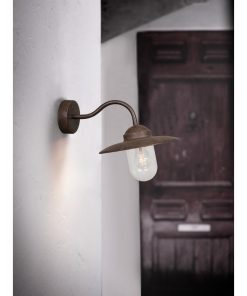 Nordlux Luxembourg Outdoor Wall Light Rust (JE795)