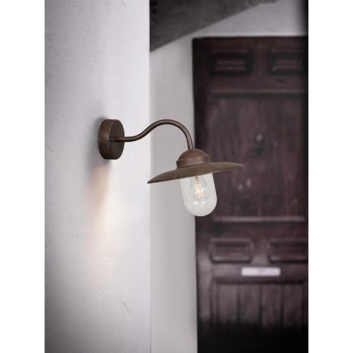 Nordlux Luxembourg Outdoor Wall Light Rust (JE795)