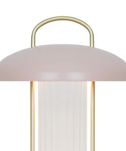 Nordlux Mirano Portable Indoor Table Lamp Dusty Rose (JE810)