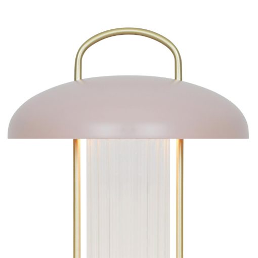 Nordlux Mirano Portable Indoor Table Lamp Dusty Rose (JE810)