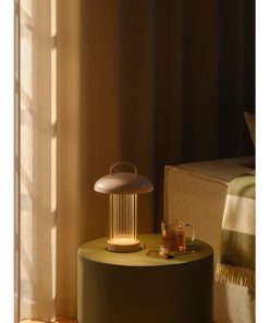 Nordlux Mirano Portable Indoor Table Lamp Dusty Rose (JE810)