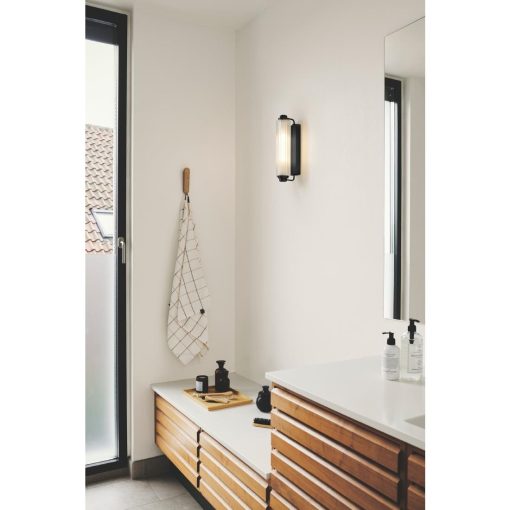 Nordlux Nimal Double Indoor Wall Light Black (JE811)