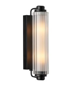 Nordlux Nimal Double Indoor Wall Light Black (JE811)