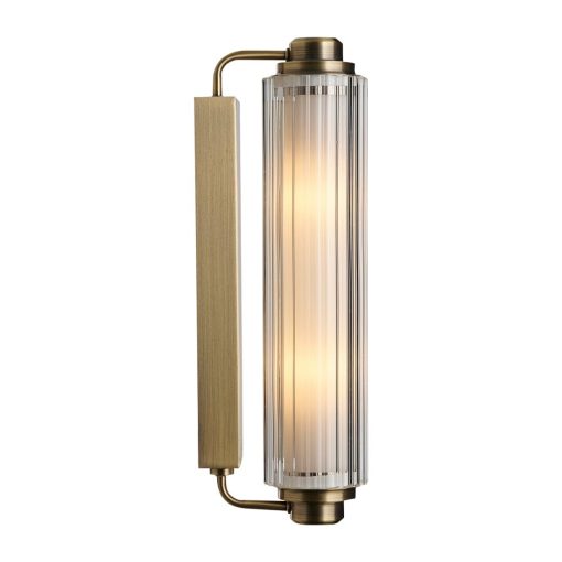 Nordlux Nimal Double Indoor Wall Light Brass (JE812)