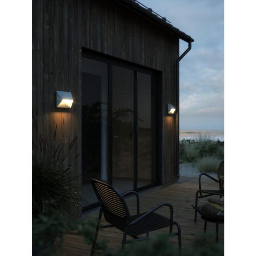 Nordlux Pontio 27 Outdoor Wall Light Galvanised (JE824)
