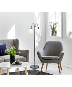 Nordlux Ray Double Floor Lamp Chrome (JE829)