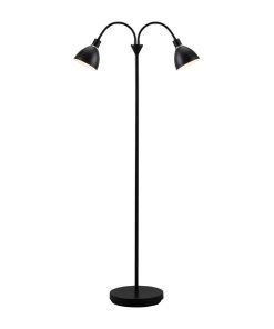 Nordlux Ray Double Floor Lamp Black (JE830)