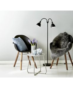 Nordlux Ray Double Floor Lamp Black (JE830)