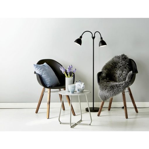 Nordlux Ray Double Floor Lamp Black (JE830)