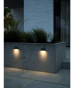 Nordlux Scorpius Outdoor Wall Light Black Plastic (JE837)