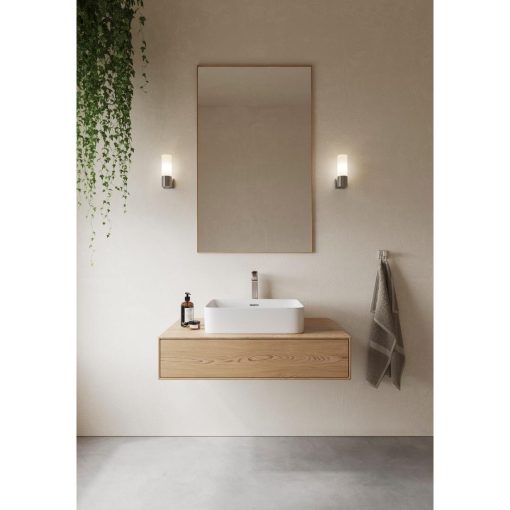 Nordlux Tangens Single Indoor Wall Light Brushed Steel (JE845)