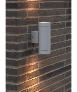 Nordlux Tin Maxi Double Outdoor Wall Light White (JE848)