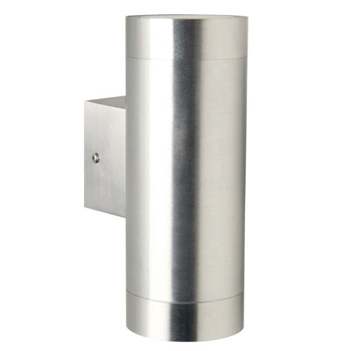 Nordlux Tin Maxi Double Outdoor Wall Light Aluminium (JE849)
