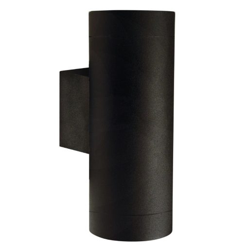 Nordlux Tin Maxi Double Outdoor Wall Light Black (JE850)