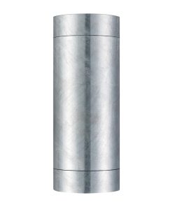 Nordlux Tin Maxi Double Outdoor Wall Light Galvanised (JE856)